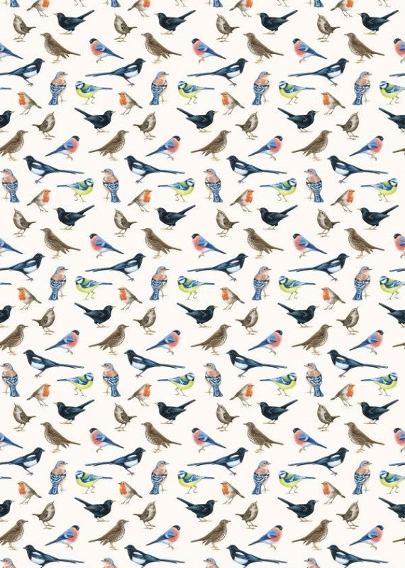 Birds Wrapping Paper, 3 Metres