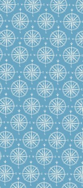 Blue Compass Tissue Paper, 4 Sheets