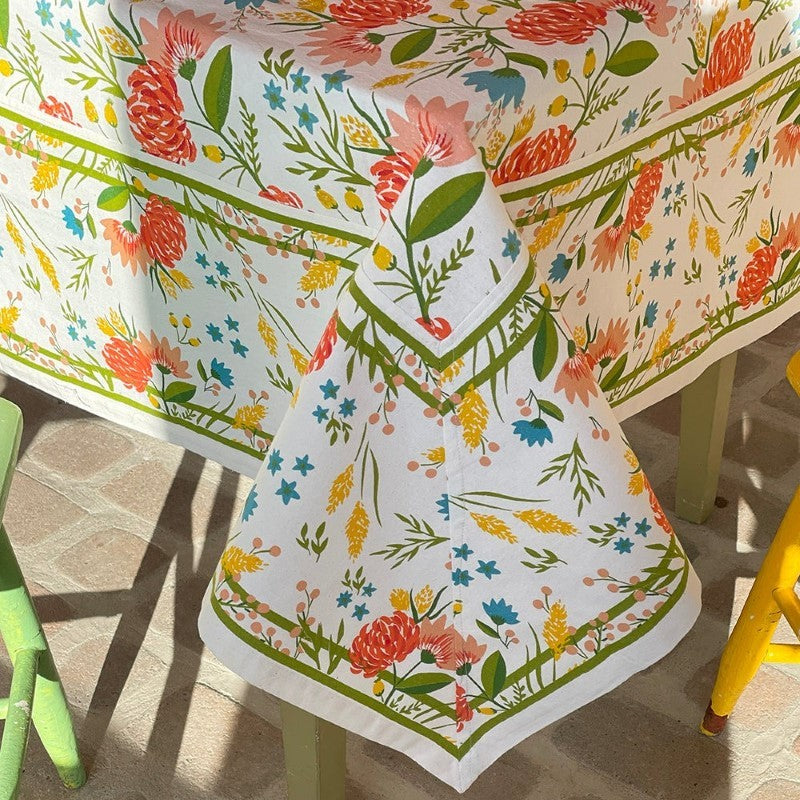 Viva Cotton Tablecloth