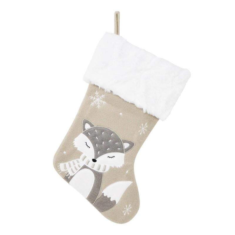 Greige Fox Stocking