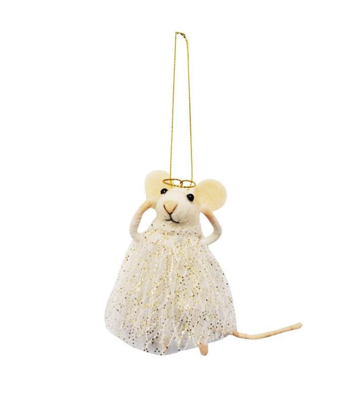 Mouse Angel Ornament