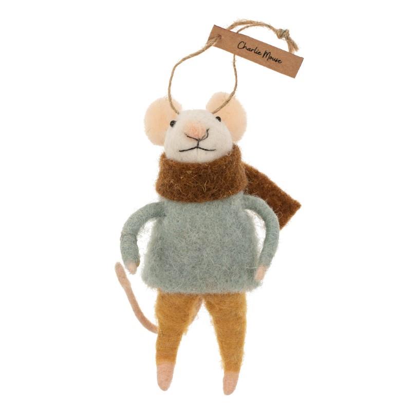 Charlie Mouse Ornament