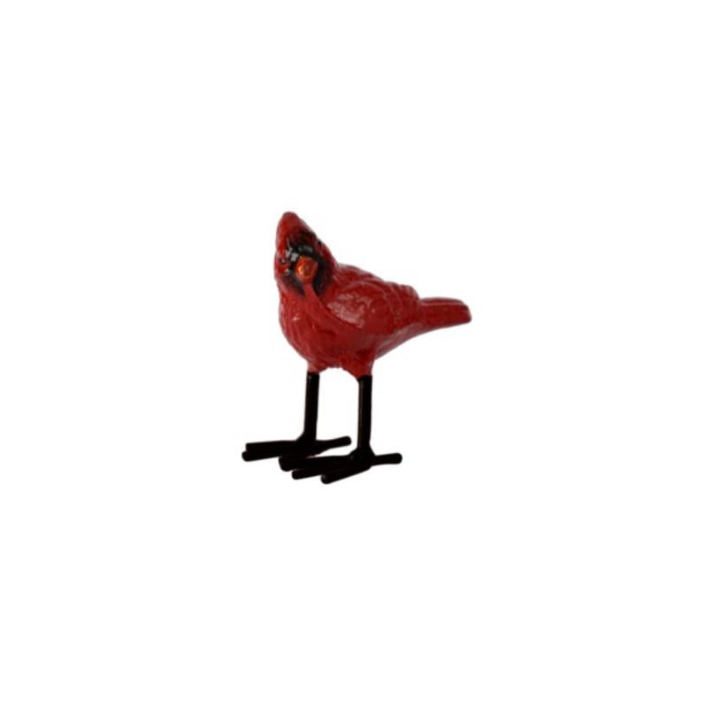 Iron Cardinal Figurine