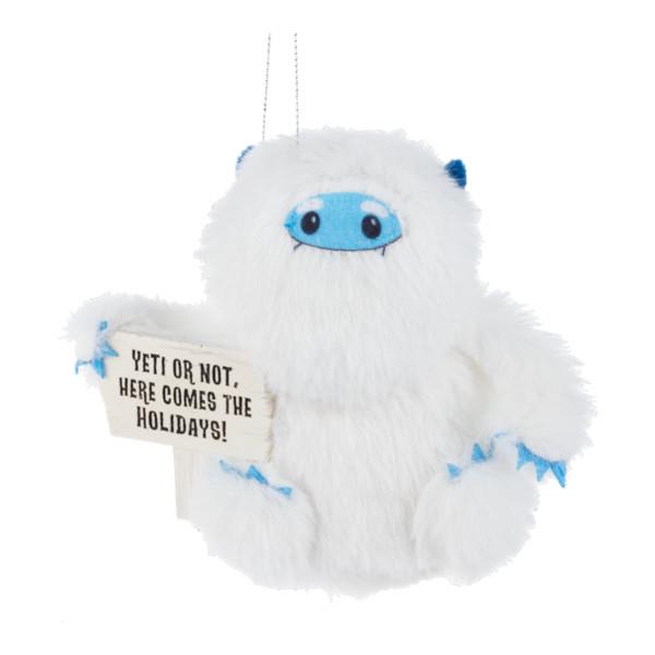 Felt Yuletide Yeti Ornament