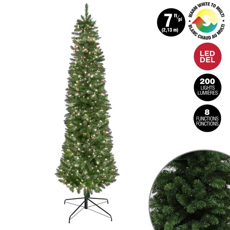 Green LED Christmas Tree, 7ft