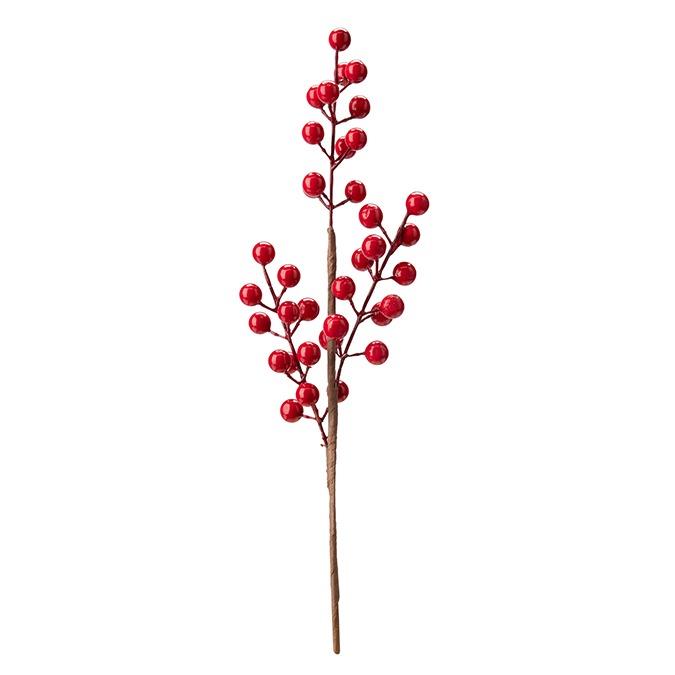 Red Berry Stem, 18"