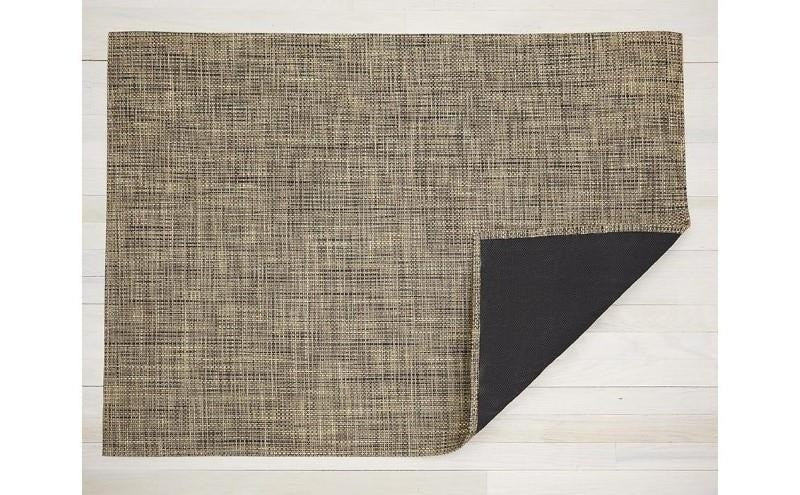 Chilewich Basketweave Woven Floor Mat, Bark