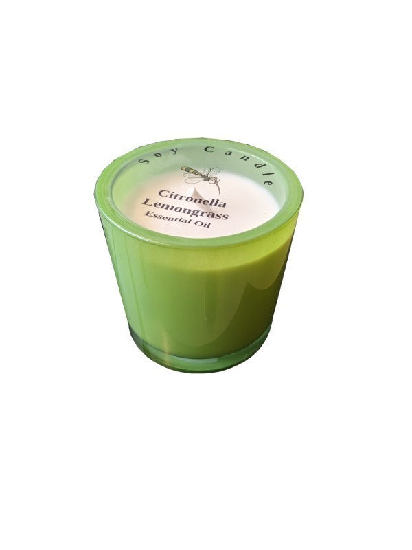 Green Lavender Citronella Soy Candle