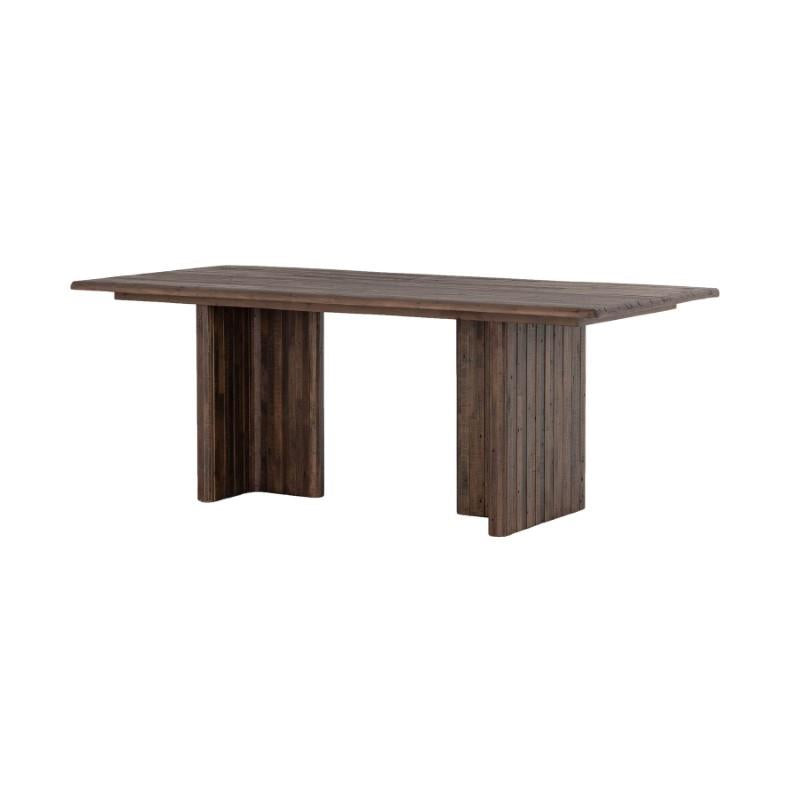 Lineo Burnt Oak Dining Table
