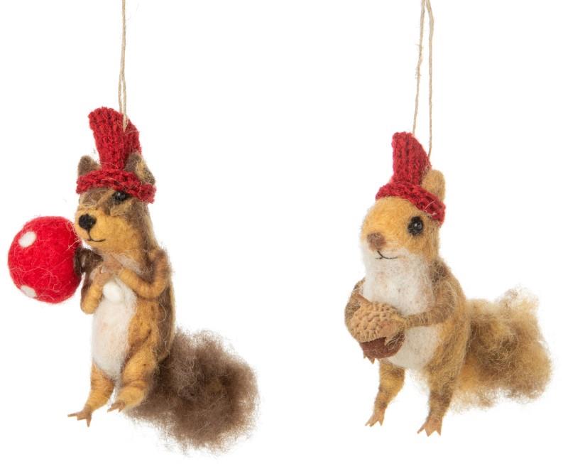 Squirrel Ornament