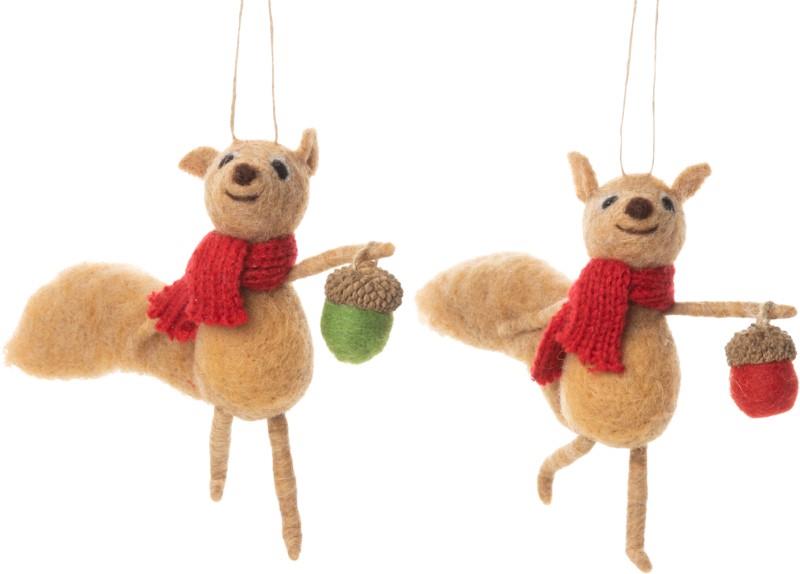 Squirrel Ornament