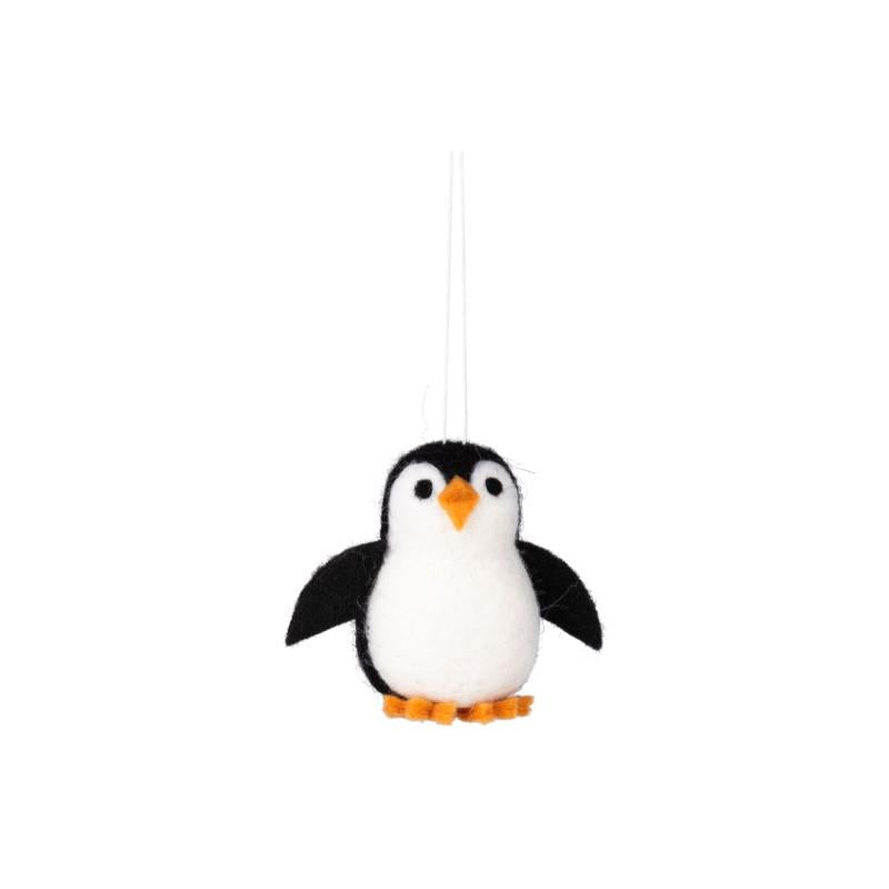 Felt Penguin Ornament