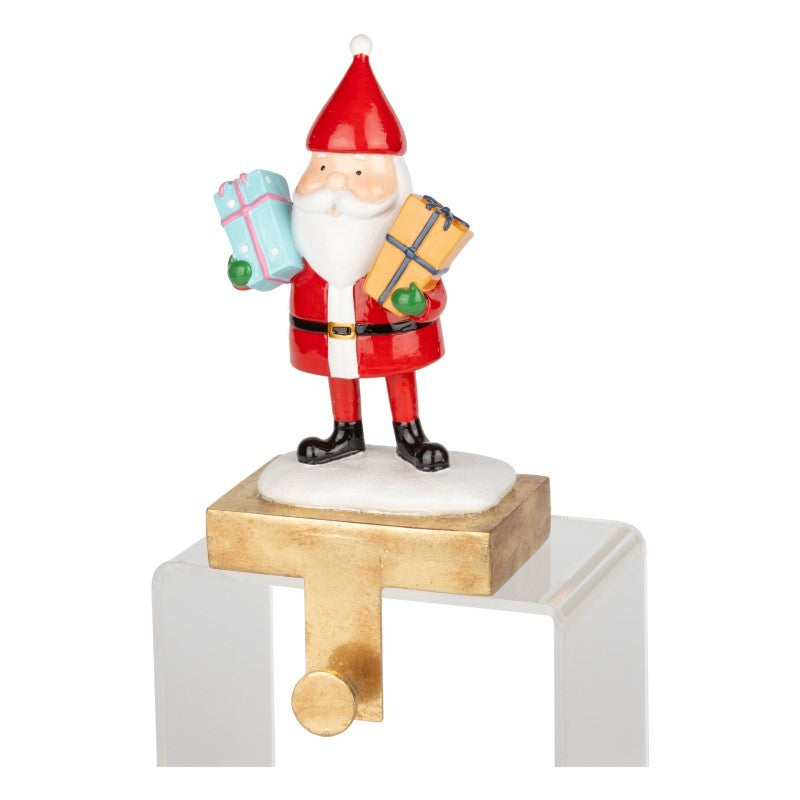 Santa With Presents Stocking Holder