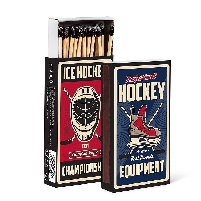 Retro Hockey Print Matches