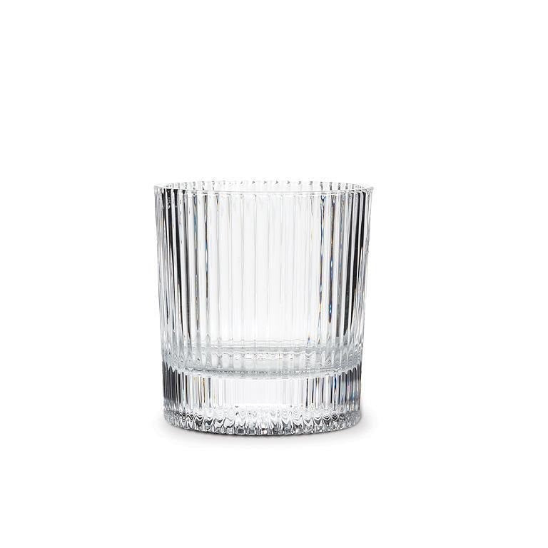 Vertical Optic Tumbler Glass, 10oz
