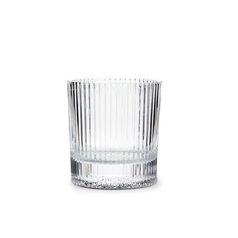 Vertical Optic Tumbler Glass