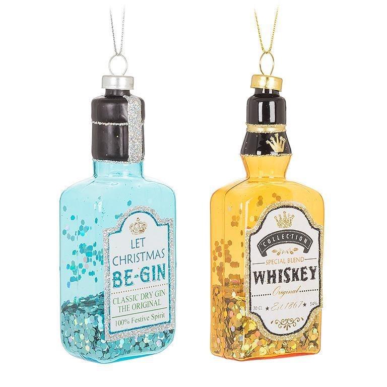 Alcohol Bottle Ornaments