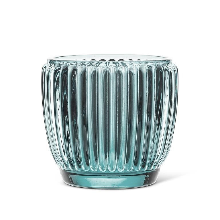 Ribbed Votive Candle Holders, 3&quot;H