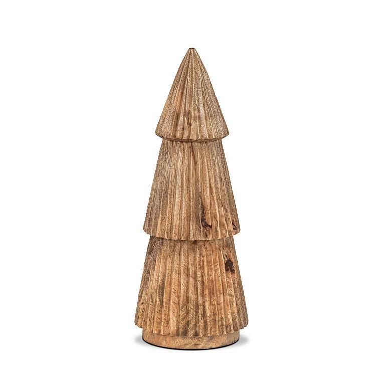 Ridged Triple Tier Tree, 11"H