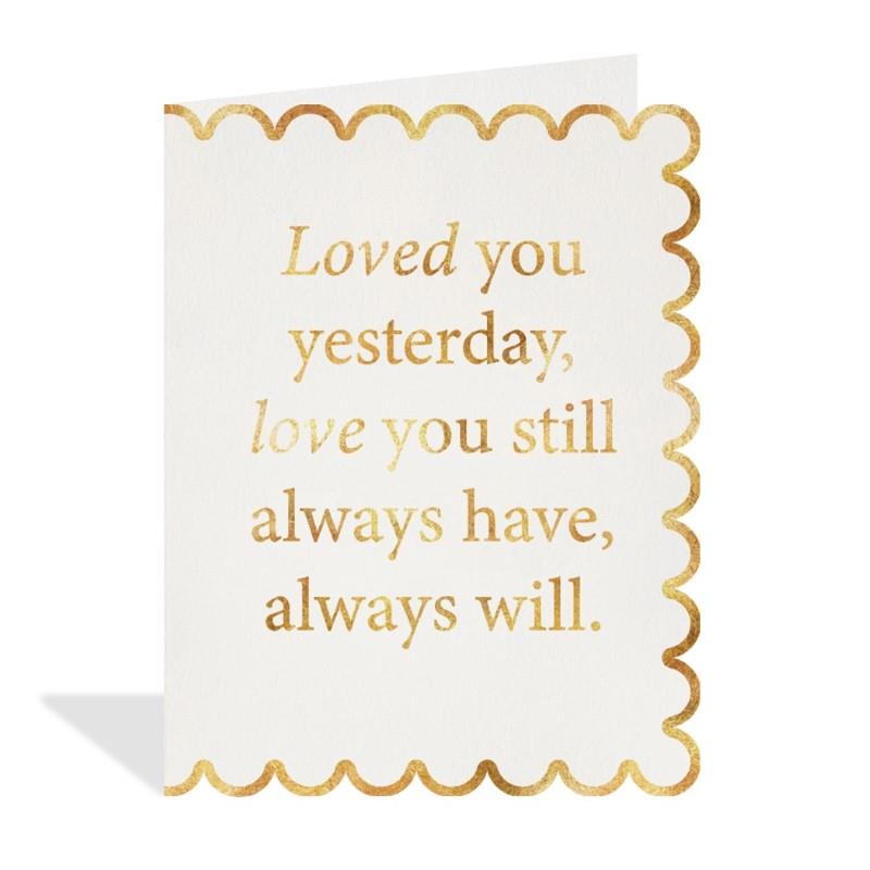 Always Will Anniversary Card