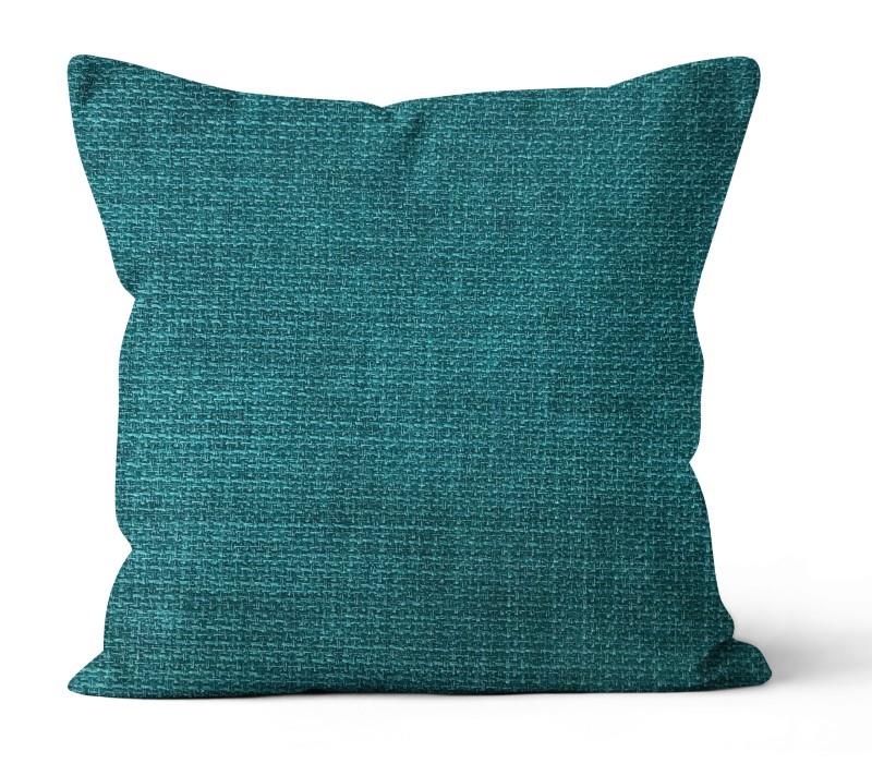 Rave Teal Square Outdoor Toss Cushion