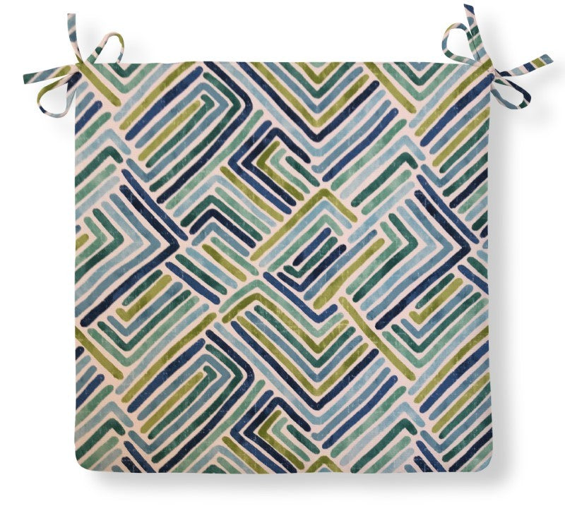 Estie Ocean Chair Pad, 18&quot;