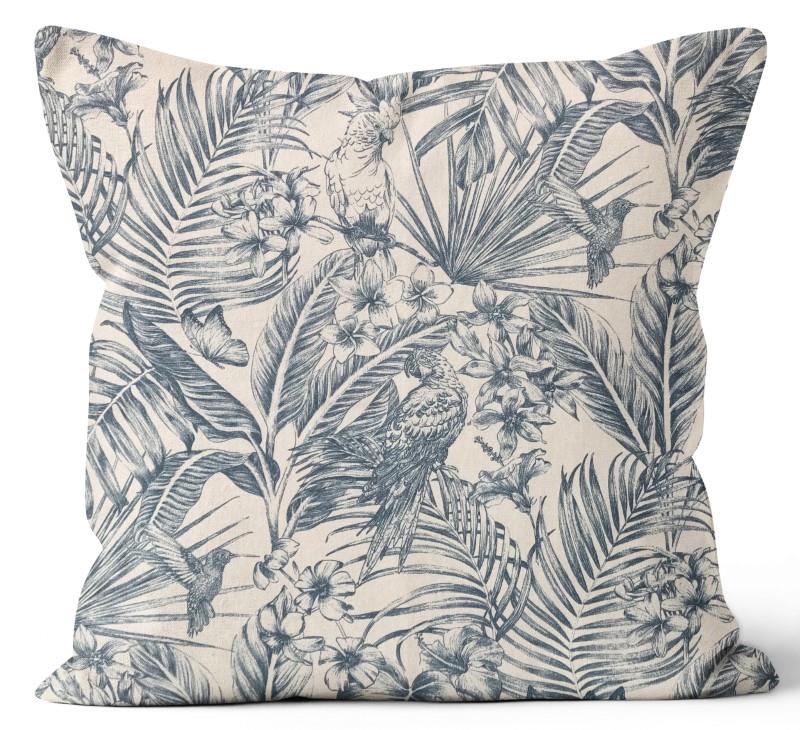 Wilshire Indigo Outdoor Toss Cushion