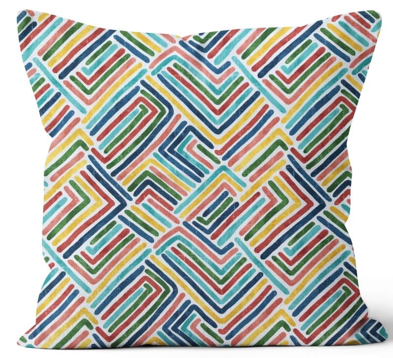 Estie Multi Square Outdoor Toss Cushion