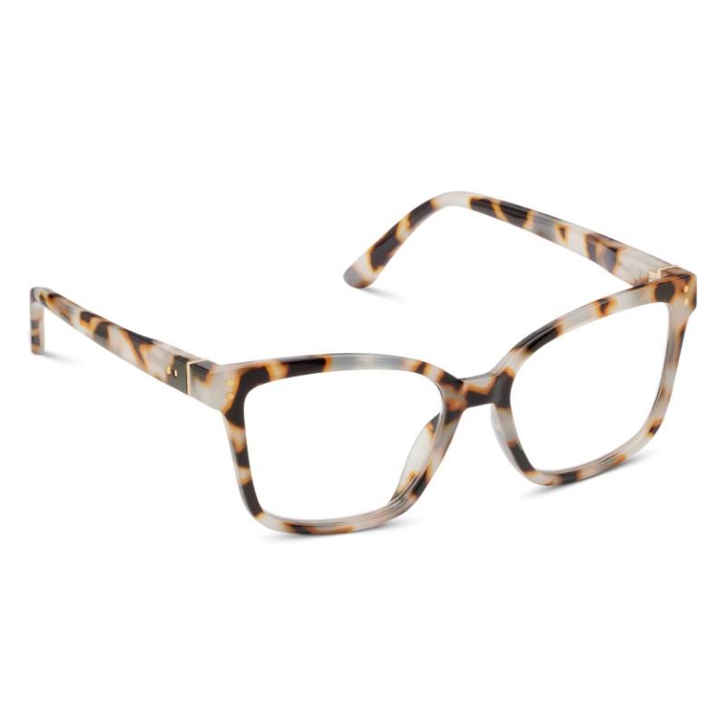 Octavia Chai Tortoise Blue Light Reading Glasses