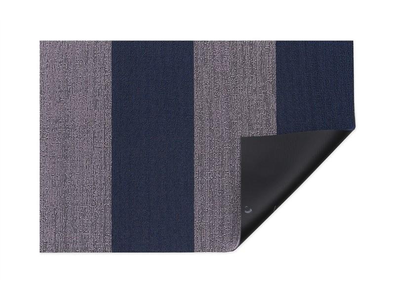 Chilewich Duo Stripe Shag Mat, Berry