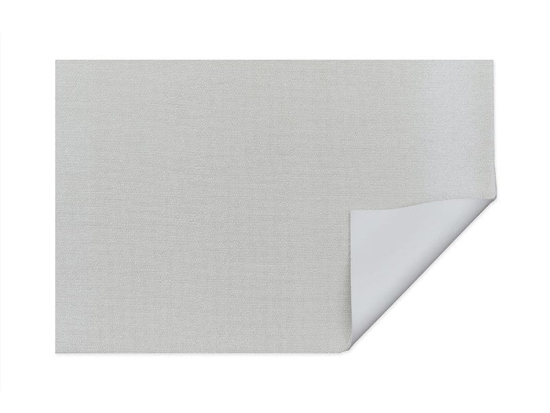 Chilewich Solid Shag Mat, Super White