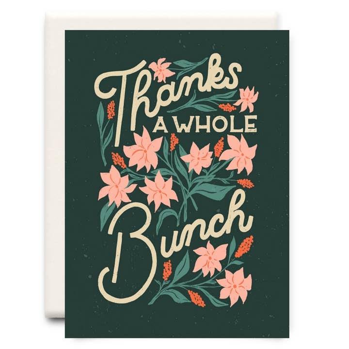 Thanks A Whole Bunch Greeting Card