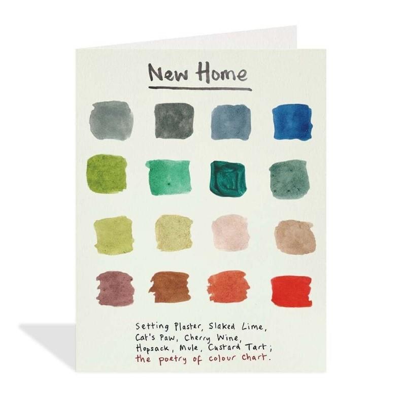 Palette New Home Greeting Card