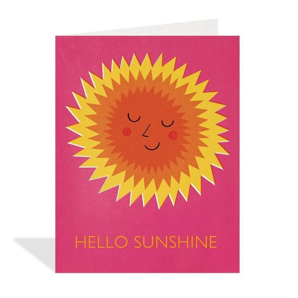 Hello Sunshine Greeting Card