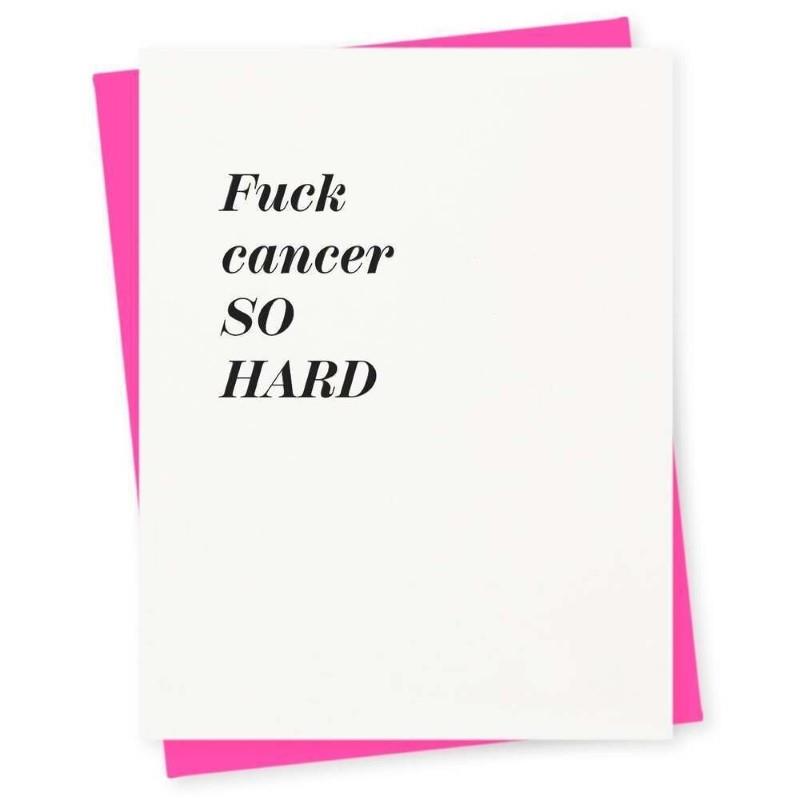 Fuck Cancer Greeting Card