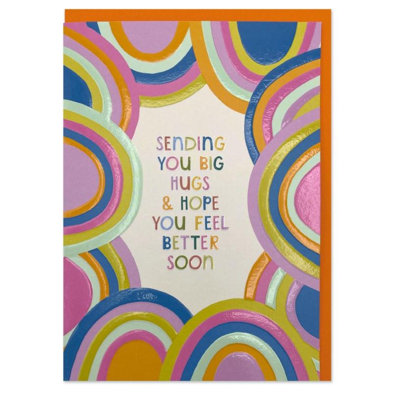 Sending Big Hugs Sympathy Card