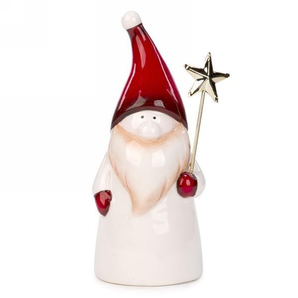 Ceramic Santa Figurine