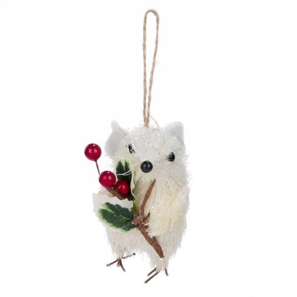 Mouse With Berries Ornament