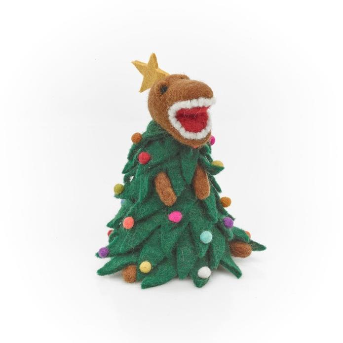 Tree-Rex Handmade Christmas Tree Topper