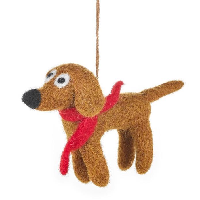 Jasper The Dog Handmade Ornament