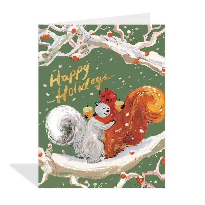 Squirrels Holiday Card