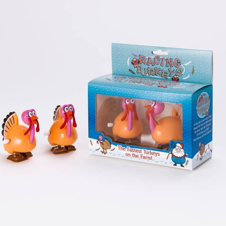 Racing Turkeys Set Of 2