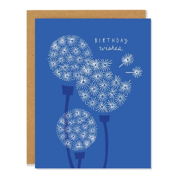 Dandelion Birthday Card