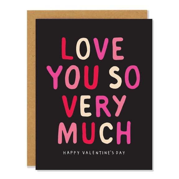 Love You Valentine's Day Card