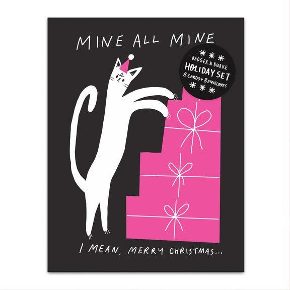 Mine All Mine Holiday Cards, Box of 8