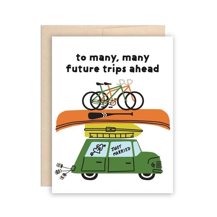 Future Trips Wedding Card