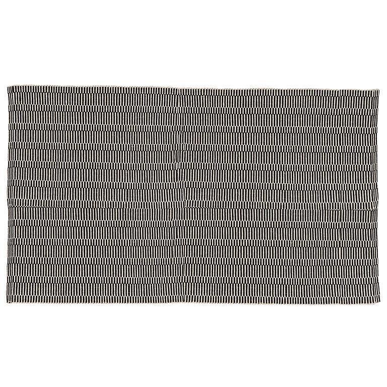 Short Stripe Woven Mat