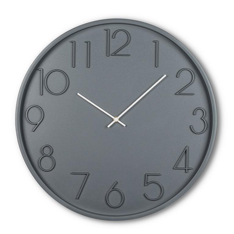 Large Modern Wall Clock, 17.5"D