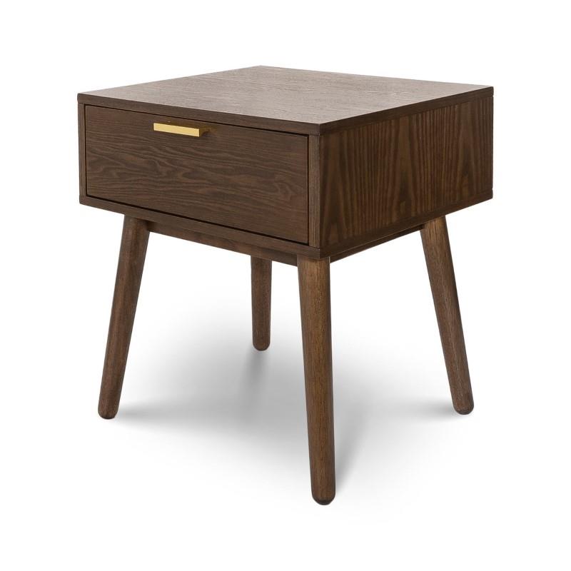 Shiraz Bronze 1-Drawer Nightstand