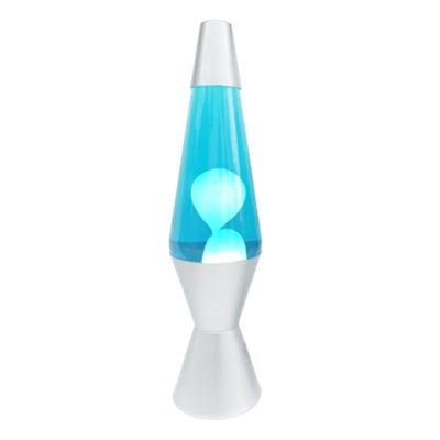 Blue Liquid Lava Lamp, 14.5"H